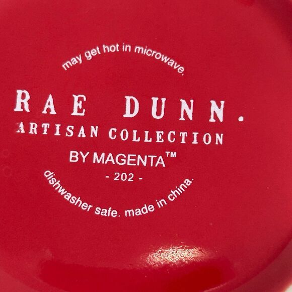 Rae Dunn Artisan Collection “CHEER” embossed Ceramic Christmas Mug. LNWOT - Picture 9 of 12